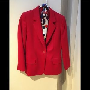 Pendleton red wool jacket